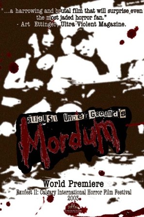 August Underground&#039;s Mordum - poster (thumbnail)