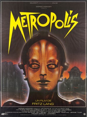 Metropolis - French Movie Poster (thumbnail)