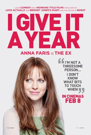 I Give It a Year - British Movie Poster (thumbnail)