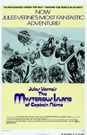 Isla misteriosa y el capit&aacute;n Nemo, La - Movie Poster (thumbnail)