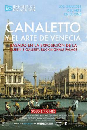 Exhibition on Screen: Canaletto &amp; the Art of Venice - Spanish Movie Poster (thumbnail)