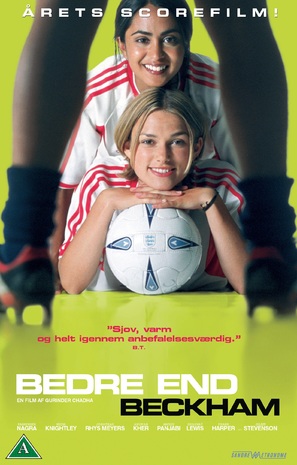 Bend It Like Beckham - Danish DVD movie cover (thumbnail)