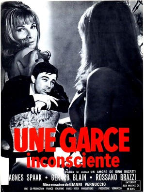 Un amore - French Movie Poster (thumbnail)