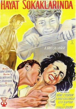 Hayat sokaklarinda - Turkish Movie Poster (thumbnail)