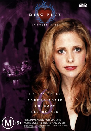&quot;Buffy the Vampire Slayer&quot; - Australian DVD movie cover (thumbnail)