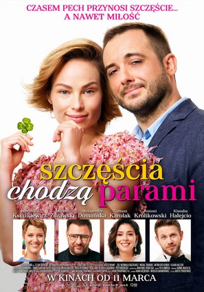 Szczescia chodza parami - Polish Movie Poster (thumbnail)