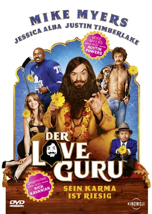 The Love Guru - German DVD movie cover (thumbnail)