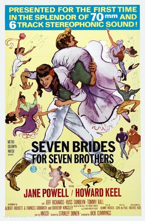 Seven Brides for Seven Brothers - Movie Poster (thumbnail)