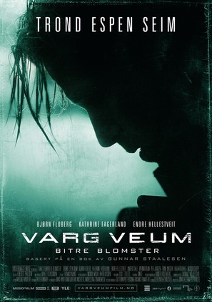 Varg Veum - Bitre blomster - Norwegian poster (thumbnail)