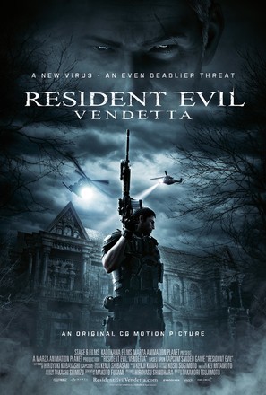 Resident Evil: Vendetta - British Movie Poster (thumbnail)