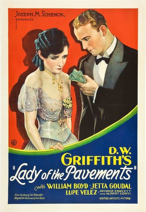 Lady of the Pavements - Movie Poster (thumbnail)