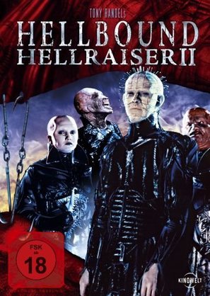Hellbound: Hellraiser II - German DVD movie cover (thumbnail)