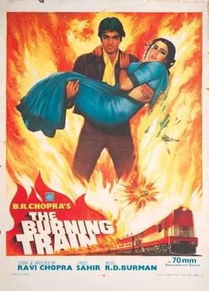 The Burning Train - Indian Movie Poster (thumbnail)