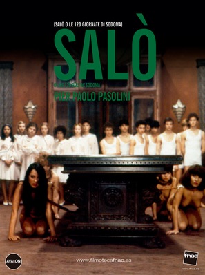 Sal&ograve; o le 120 giornate di Sodoma - Spanish DVD movie cover (thumbnail)