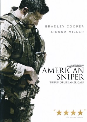 American Sniper - Canadian DVD movie cover (thumbnail)