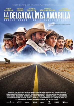 La Delgada L&iacute;nea Amarilla - Mexican Movie Poster (thumbnail)