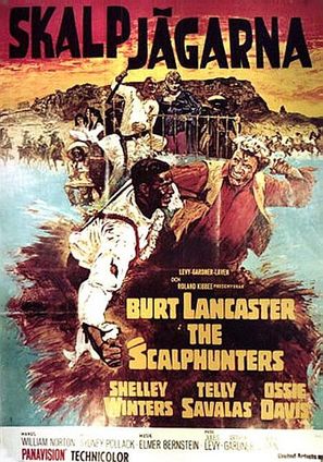 The Scalphunters - Swedish Movie Poster (thumbnail)