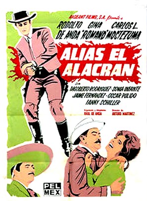 Alias El Alacr&aacute;n - Mexican Movie Poster (thumbnail)
