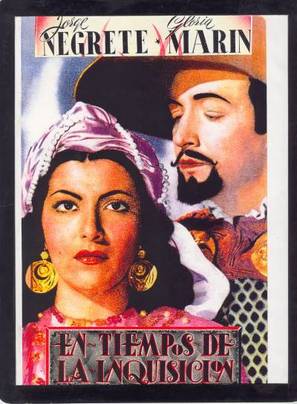 En tiempos de la inquisici&oacute;n - Mexican Movie Poster (thumbnail)