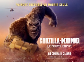 Godzilla x Kong: The New Empire - French Movie Poster (thumbnail)