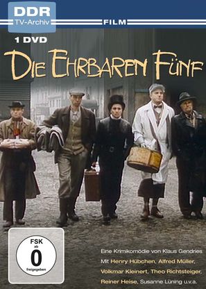 Die ehrbaren F&uuml;nf - German Movie Cover (thumbnail)