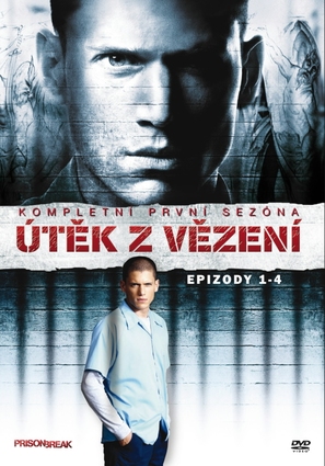 &quot;Prison Break&quot; - Czech DVD movie cover (thumbnail)