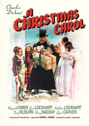 A Christmas Carol - DVD movie cover (thumbnail)
