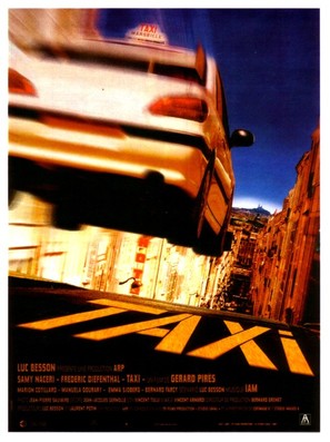 Taxi - French Movie Poster (thumbnail)