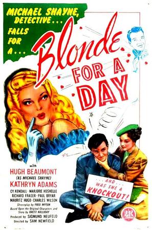 Blonde for a Day - Movie Poster (thumbnail)