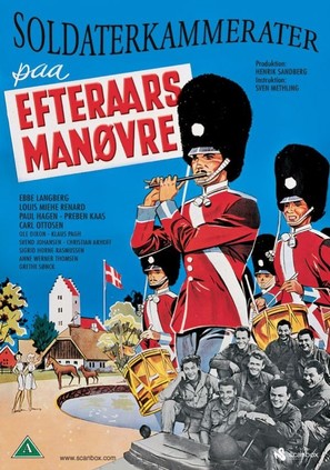 Soldaterkammerater p&aring; efter&aring;rsman&oslash;vre - Danish DVD movie cover (thumbnail)