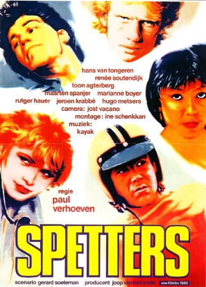 Spetters - Dutch Movie Poster (thumbnail)