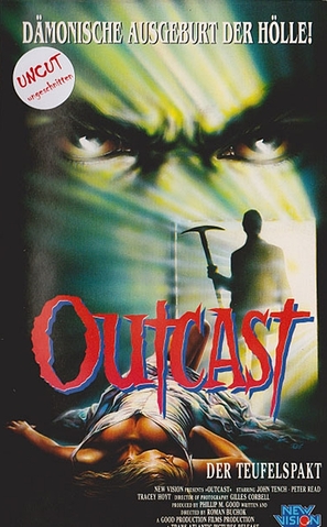 Outcast - German VHS movie cover (thumbnail)