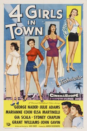 Four Girls in Town - Movie Poster (thumbnail)