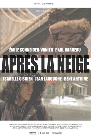 Apr&egrave;s la neige - Canadian Movie Poster (thumbnail)