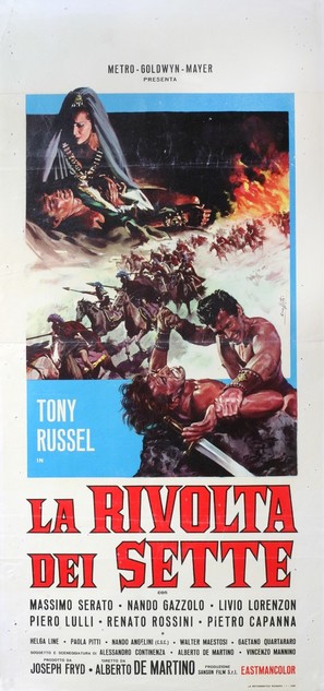 La rivolta dei sette - Italian Movie Poster (thumbnail)