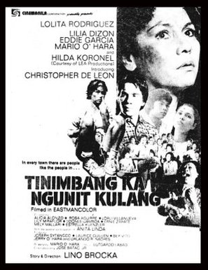 Tinimbang ka ngunit kulang - Philippine Movie Poster (thumbnail)