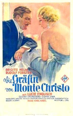 Die Gr&auml;fin von Monte-Christo - German Movie Poster (thumbnail)