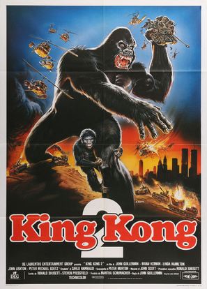 King Kong Lives - Italian Movie Poster (thumbnail)