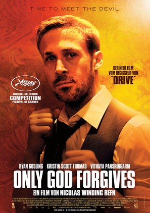 Only God Forgives - German Movie Poster (thumbnail)