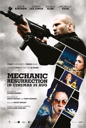 Mechanic: Resurrection - Malaysian Movie Poster (thumbnail)