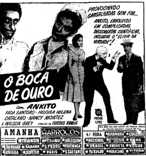 O Boca de Ouro - Brazilian Movie Poster (thumbnail)