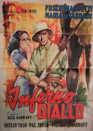 Inferno giallo - Italian Movie Poster (thumbnail)