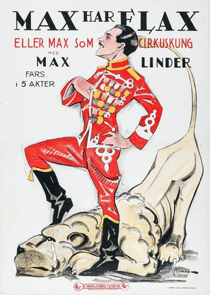 Max, der Zirkusk&ouml;nig - Swedish Movie Poster (thumbnail)