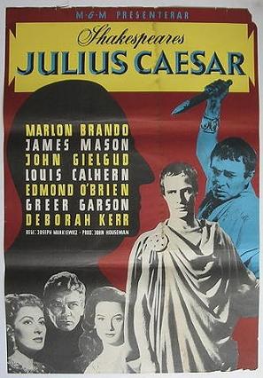 Julius Caesar - Swedish Movie Poster (thumbnail)