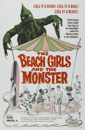 The Beach Girls and the Monster - Movie Poster (thumbnail)