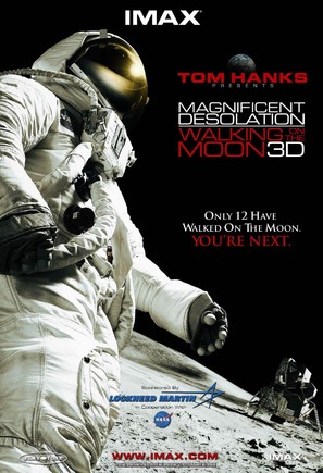 Magnificent Desolation: Walking on the Moon 3D - Movie Poster (thumbnail)