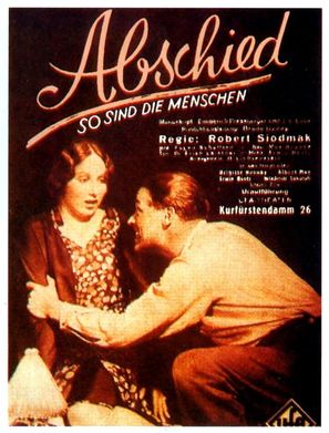 Abschied - German Movie Poster (thumbnail)