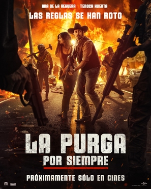 The Forever Purge - Mexican Movie Poster (thumbnail)