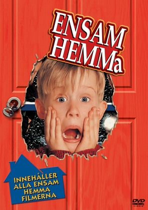Home Alone - Swedish DVD movie cover (thumbnail)