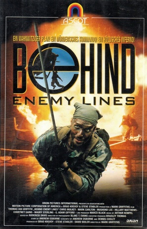 Behind Enemy Lines - German VHS movie cover (thumbnail)